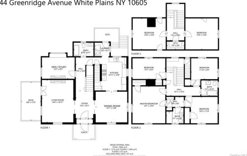 44 Greenridge Ave, White Plains NY  10605-1622 exterior