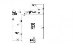62 Forest St, Newton MA  02461-1447 floor plan