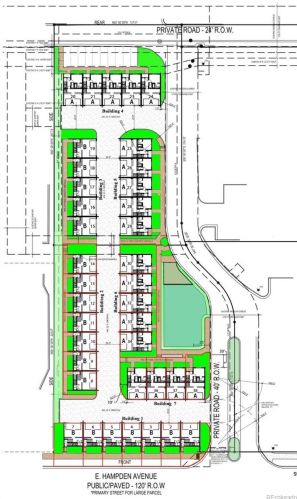 8711 Hampden Ave, Denver CO  80231-4925 exterior