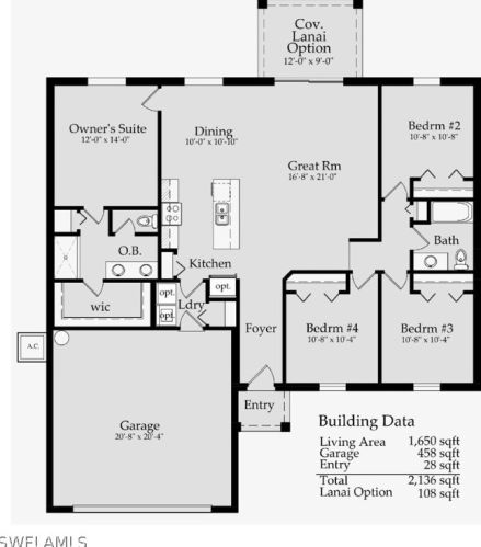 2210 5th Pl, Cape Coral FL  33993-4120 exterior