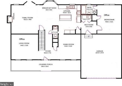 16832 Fairfax Dr, Owens VA  22485-5649 exterior