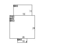 94 Falmouth Rd, Newton MA  02465-1127 floor plan
