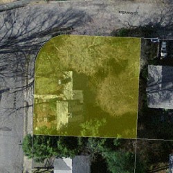 6 Sunhill Ln, Newton MA  02459-2403 aerial view