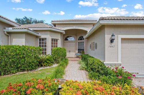 7447 Viale Angelo, Delray Beach FL  33446-3766 exterior