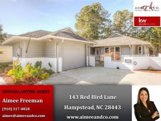 143 Red Bird Ln, Hampstead, NC 28443-2401