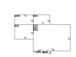 11 Sutcliffe Park, Newton MA  02461-2031 floor plan