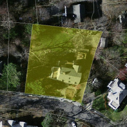 11 Devon Rd, Newton MA  02459-1647 aerial view