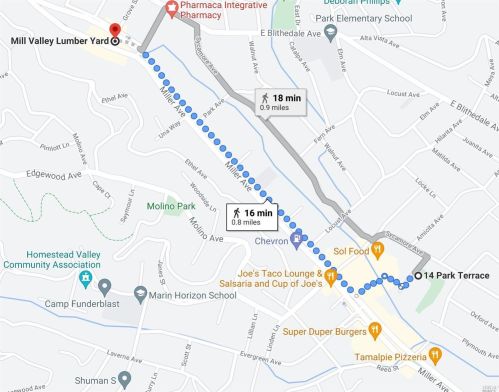 14 Park Ter, Mill Valley CA  94941-2946 exterior