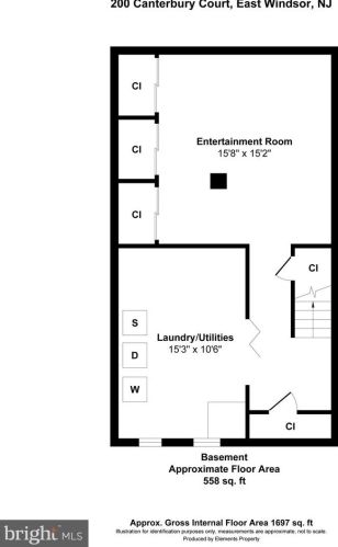 200 Canterbury Ct, East Windsor NJ 08520-5509 exterior