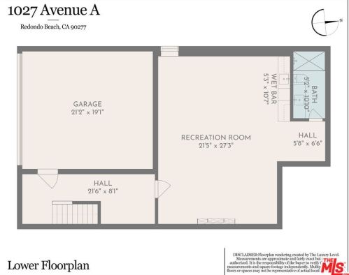 1027 Avenue A, Redondo Beach CA  90277-4819 exterior