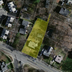 107 Washington St, Newton MA  02458-2248 aerial view