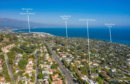 1539 Cliff Dr, Santa Barbara CA  93109-1733 exterior