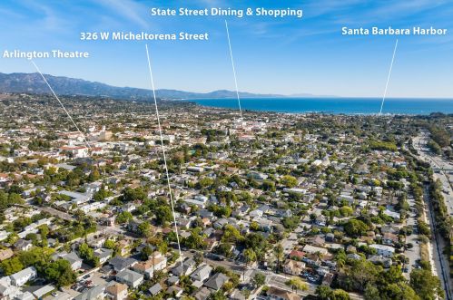 326 Micheltorena St, Santa Barbara CA  93101-1123 exterior