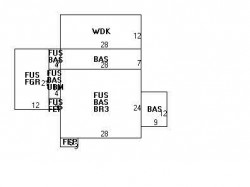 19 Kodaya Rd, Newton MA  02468-2305 floor plan