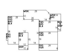 39 Beethoven Ave, Newton MA  02468-1732 floor plan