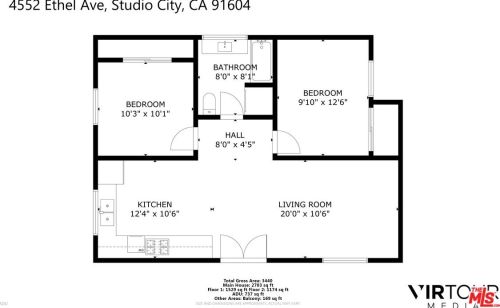 4552 Ethel Ave, North Hollywood CA  91605-4703 exterior