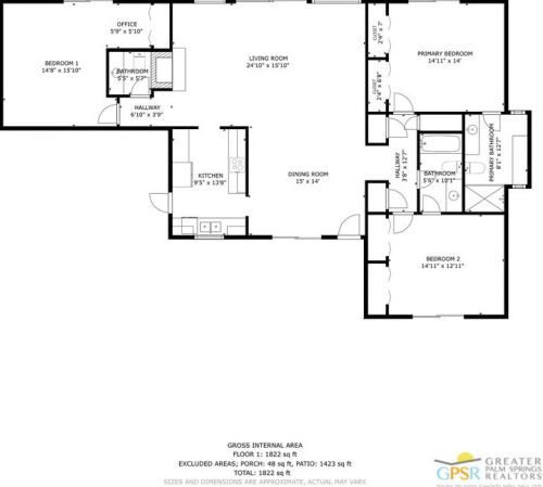70305 Chappel Rd, Rancho Mirage CA  92270-2438 exterior