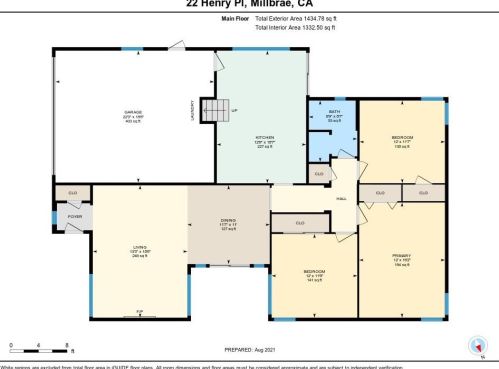 22 Henry Pl, Millbrae CA  94030-1610 exterior