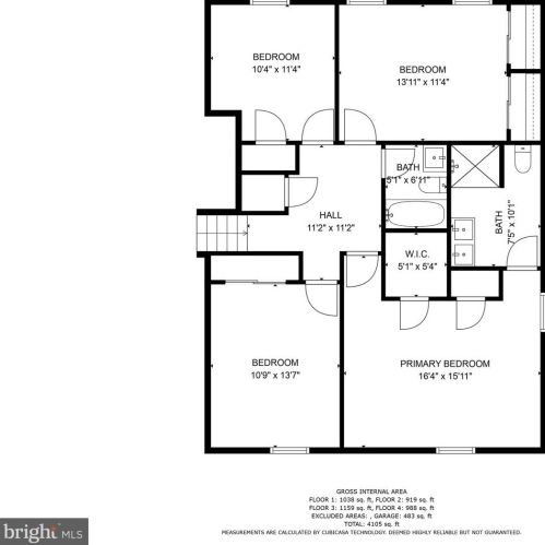 3708 Baskerville Dr, Bowie MD  20721-2403 exterior