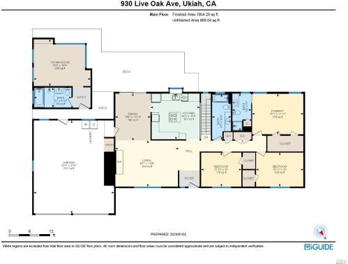 930 Live Oak Ave, Ukiah CA  95482-3733 exterior