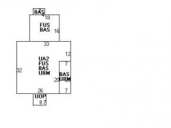68 Stearns St, Newton MA  02459-2464 floor plan