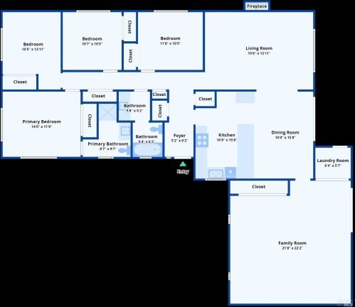 2415 Tamarisk Dr, Santa Rosa CA  95405-8435 exterior