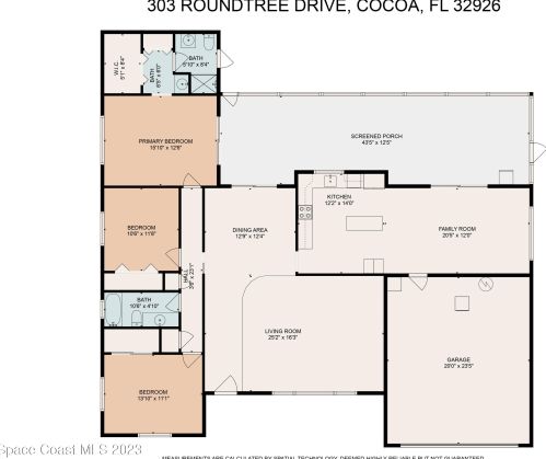 303 Roundtree Dr, Cocoa, FL 32926-8719