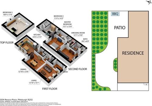 1204 Resaca Pl, Pittsburgh, PA 15212-4519