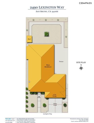 2490 Lexington Way, San Bruno CA  94066-2815 exterior