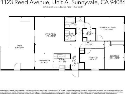 1123 Reed Ave, Sunnyvale, CA 94086-6895