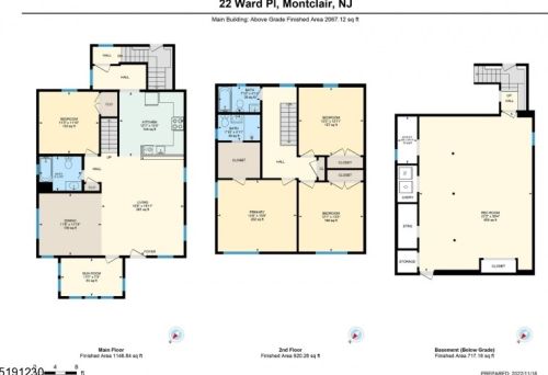 22 Ward Pl, Montclair NJ  07042-3106 exterior