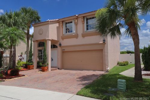 1493 153rd Ave, Hollywood FL  33028-2451 exterior