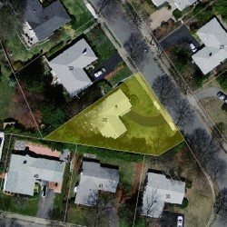 26 Mosman St, Newton MA  02465-1303 aerial view