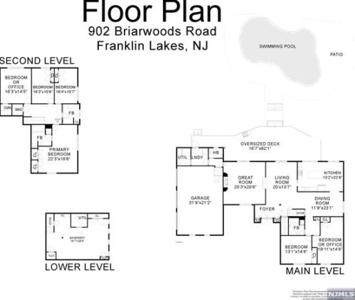 902 Briarwoods Rd, Franklin Lakes NJ  07417-1106 exterior