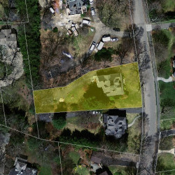 83 Lenox St, Newton MA  02465-3024 aerial view