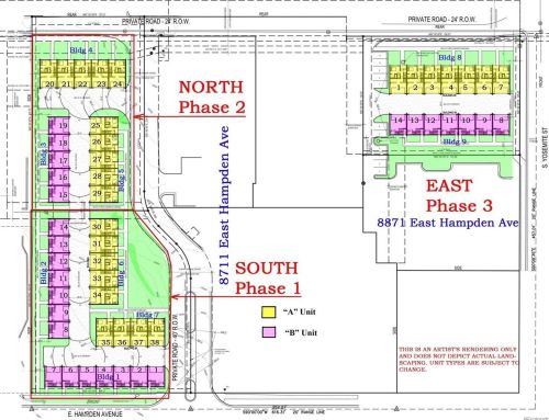 8711 Hampden Ave, Denver CO  80231-4925 exterior