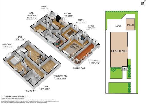 2210 Lawn Ave, Madison, WI 53711-1952