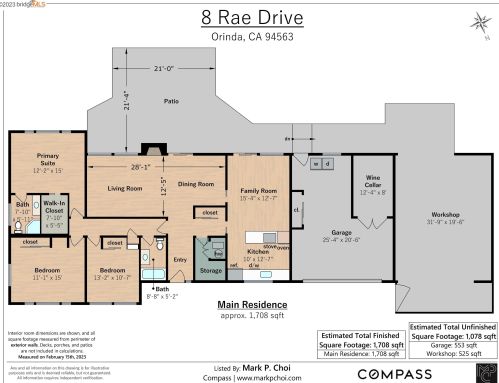 8 Rae Dr, Orinda CA  94563-4360 exterior