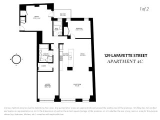 129 Lafayette St, New York NY  10013-3158 exterior