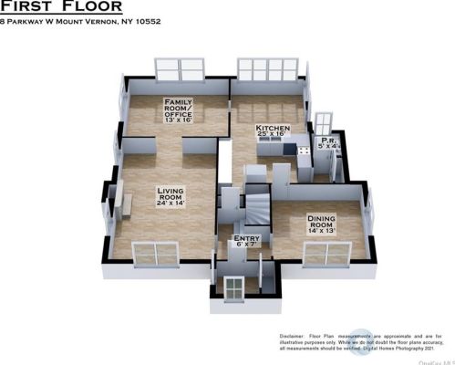 8 Parkway, Mount Vernon NY  10552-1219 exterior