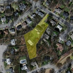 22 Shepherd Park, Newton MA  02468-2310 aerial view