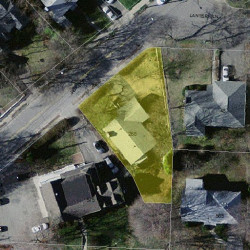 268 Jackson St, Newton MA  02459-2542 aerial view