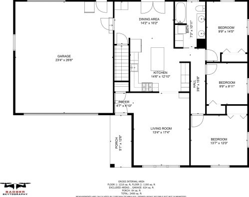 2815 46th St, Two Rivers WI  54241-1012 exterior