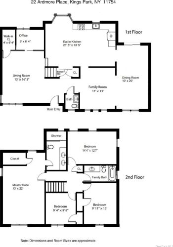 22 Ardmore Pl, San Remo NY  11754-4002 exterior