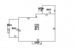 11 Royce Rd, Newton MA  02459-1014 floor plan