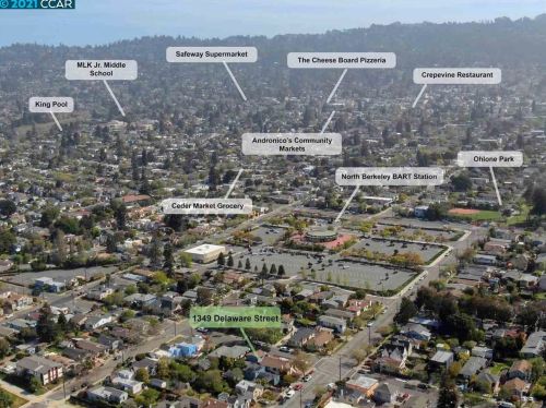 1349 Delaware St, Berkeley CA  94702-1408 exterior