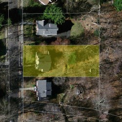 18 Glen Ave, Newton MA  02459-2045 aerial view