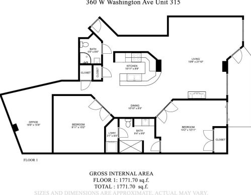 360 Washington Ave, Madison WI  53703-2834 exterior