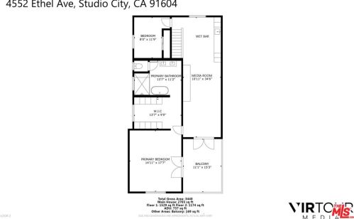 4552 Ethel Ave, North Hollywood CA  91605-4703 exterior