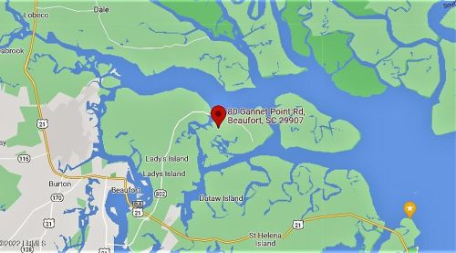 80 Gannet Pt Rd, Beaufort SC  29907-2306 exterior